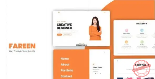 Farren – CV-Resume Elementor Template Kit