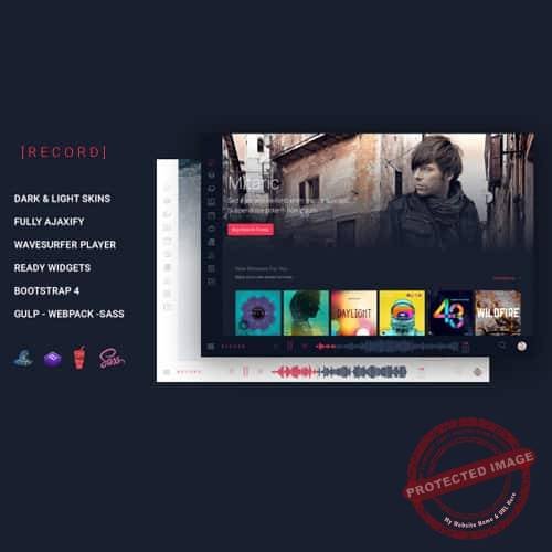 Rekord – Ajaxify Music – Events – Podcasts Multipurpose WordPress Theme