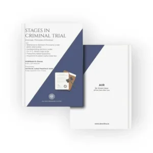 Hrishikesh R. Chavan's Stages in Criminal Trial (Concepts, Principles and Practice)