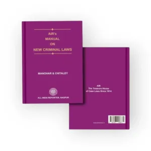 AIR’s Manual on New Criminal Laws