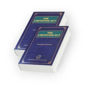 Manohar & Chitaley's The Limitation Act (In 2 Volumes)