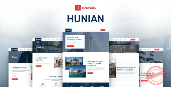 Hunian – Real Estate Elementor Template Kit