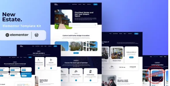 New Estate – Real Estate Elementor Template Kit