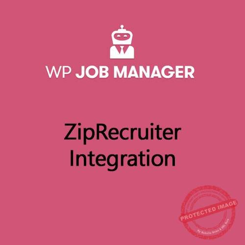 WP Job Manager ZipRecruiter Integration Addon