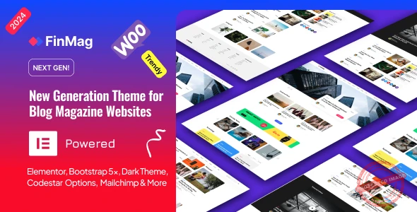 FinMag – Modern Magazine WordPress Theme