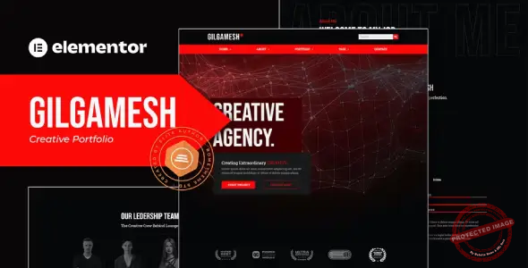 Gilgamesh – Creative Portfolio Elementor Template Kit