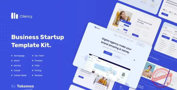 Clientcy Business & Startup Elementor Template Kit