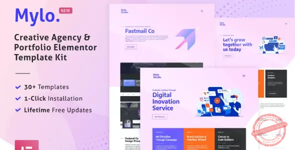 Mylo – Creative Agency & Portfolio Template Kit