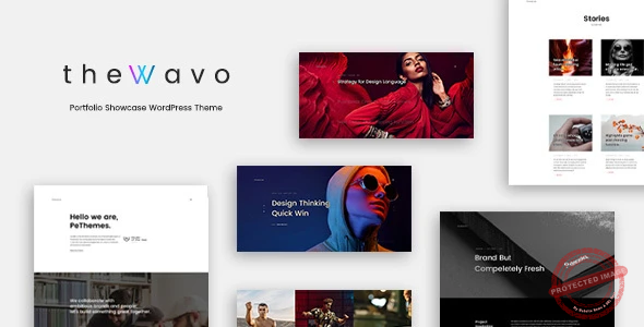 The Wavo – Portfolio Showcase WordPress Theme