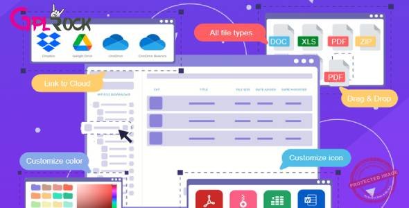 JoomUnited WP File Download - File Manager For WordPress