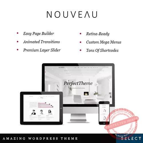 Nouveau | Multi-Purpose Retina WordPress Theme