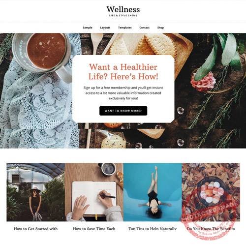 StudioPress Wellness Pro Genesis WordPress Theme