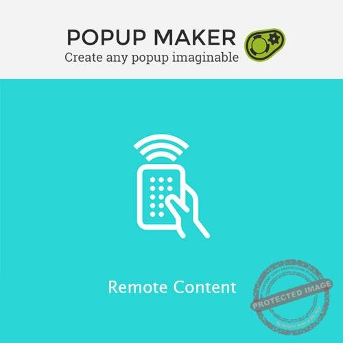 Popup Maker – Remote Content
