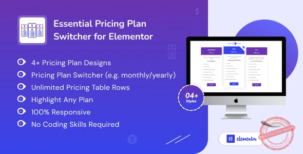 Essential Pricing Plan Switcher for Elementor