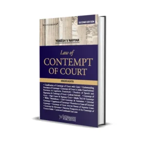 Yogesh V Nayyar's Law of Contempt of Court