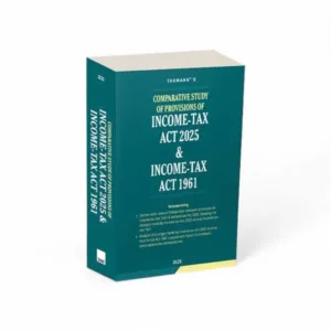 Taxmann's Comparative Study of Provisions of Income Tax Act 2025 & Income Tax Act 1961