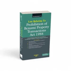 Law Relating to Prohibition of Benami Property Transactions Act 1988