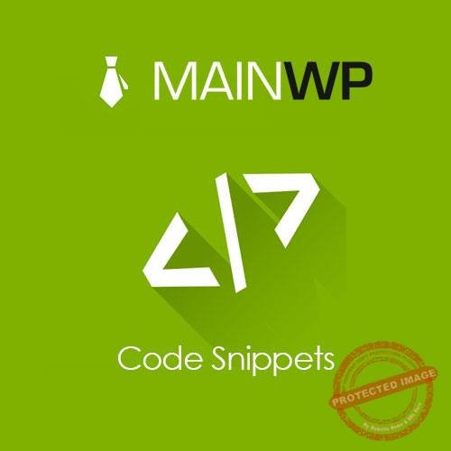 MainWP Code Snippets