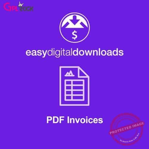 Easy Digital Downloads PDF Invoices