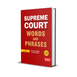 Surendra Malik & Sumeet Malik's Supreme Court Words and Phrases (1950-2023)