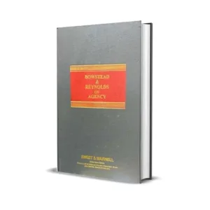 Bowstead & Reynolds's Bowstead and Reynolds on Agency