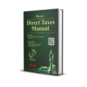 Bharat's Direct Taxes Manual (In 3 Volumes)