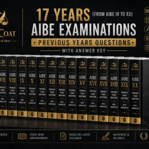 Blackcoat All India Bar Examination Previous Year Question Papers With Answer Key in Hindi & English Version E-Book Bundle (100% Editable, Google Drive Version) Essential For AIBE Aspirants