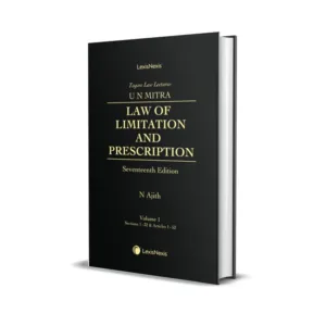U. N. Mitra's Law of Limitation and Prescription (In 2 volumes)