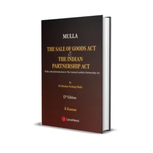 Mulla's The Sale of Goods Act and The Indian Partnership Act