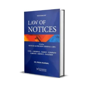 Dr. Pooja Agarwal's Law of Notices Including New Criminal Laws