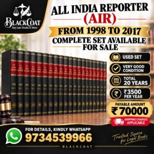 All India Reporter (AIR) Complete Used Set From 1998 to 2017 in 221 Volumes With Very Good Binding